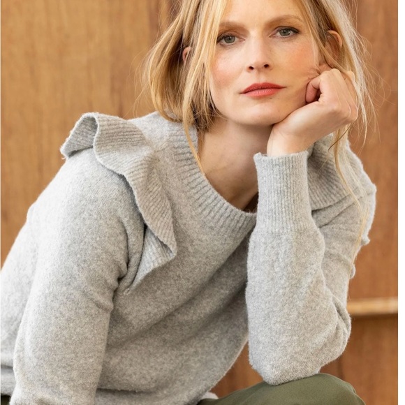 Lilla P Easy Waffle Crewneck Sweater - Picture 4 of 7